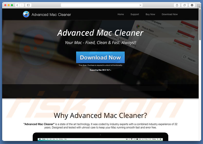 eliminar advanced mac cleaner